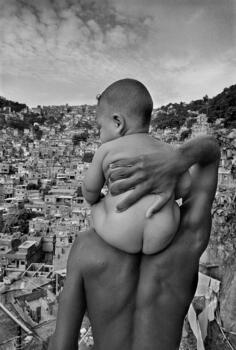 Father and Son. Rocinha, Rio de Janeiro