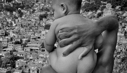 Father and Son. Rocinha, Rio de Janeiro