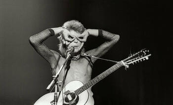 David Bowie ”Owl eye”. London, UK