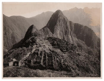 Machu Picchu. Perú. 1928.